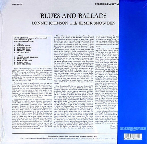 Blues & Ballads - Johnson, Lonnie