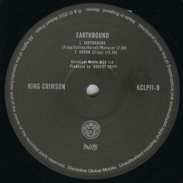Earthbound - 50th Anniversary Vinyl Edition - King Crimson [LP]