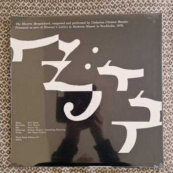 Further Selections From the Electric Harpsichord - Hennix, Catherine Christer