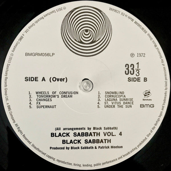 Vol 4 - Black Sabbath