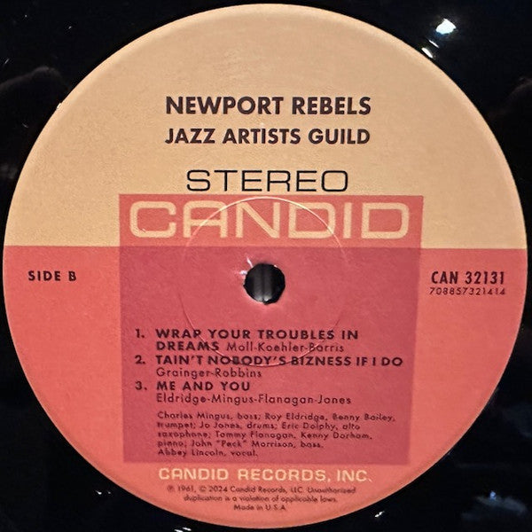 Newport Rebels / Jazz Artists Guild - Mingus, Charles