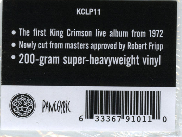 Earthbound - 50th Anniversary Vinyl Edition - King Crimson [LP]