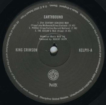 Earthbound - 50th Anniversary Vinyl Edition - King Crimson [LP]