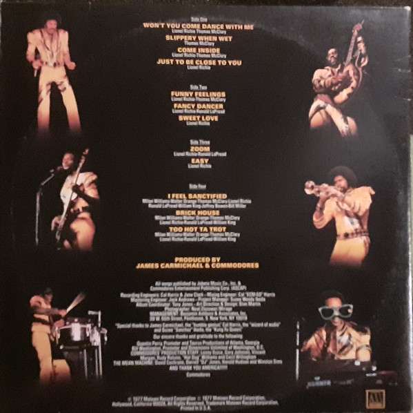 Live! - Commodores