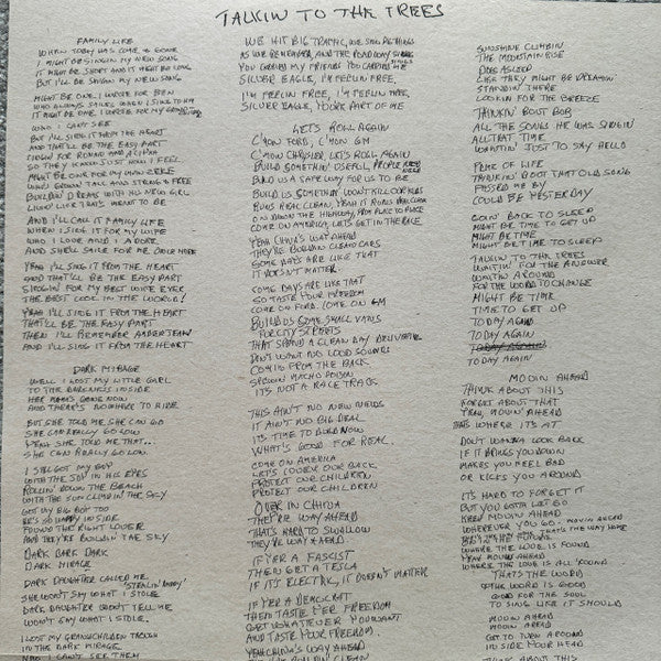 Talkin To The Trees - Young, Neil & Chrome Hearts