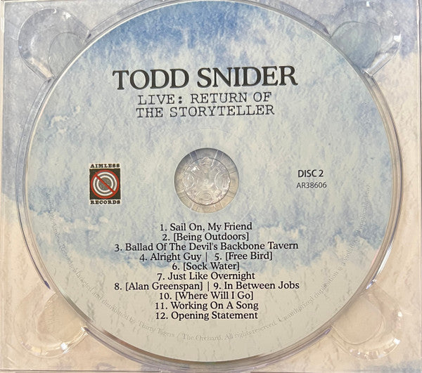 Return Of The Storyteller - Snider, Todd