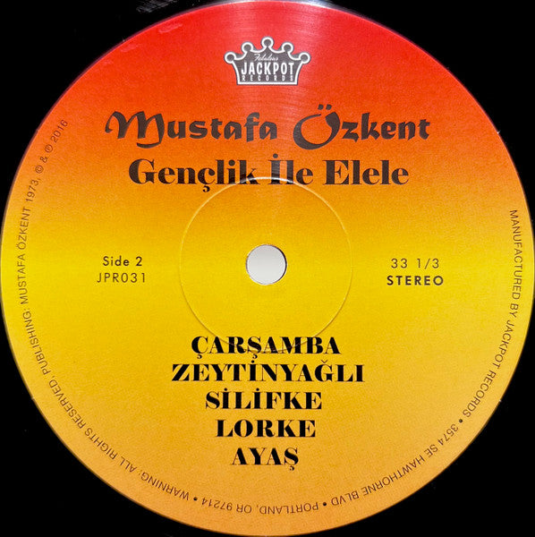 Genclik Ile Elele - Ozkent, Mustafa