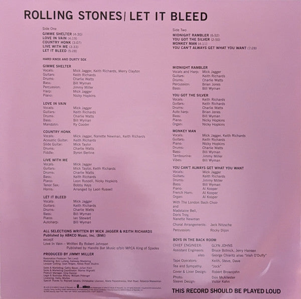 Let It Bleed - Rolling Stones