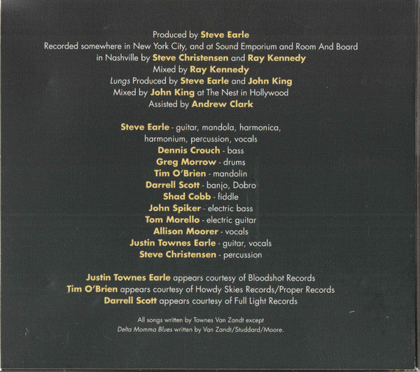 Townes - Earle, Steve