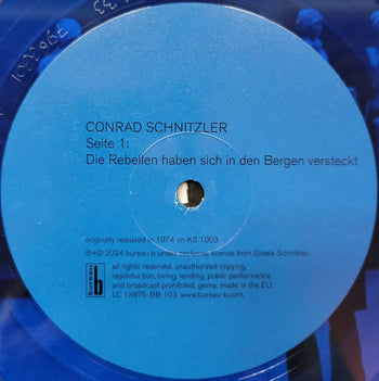 Blau (50th Anniversary Edition) - Schnitzler, Conrad