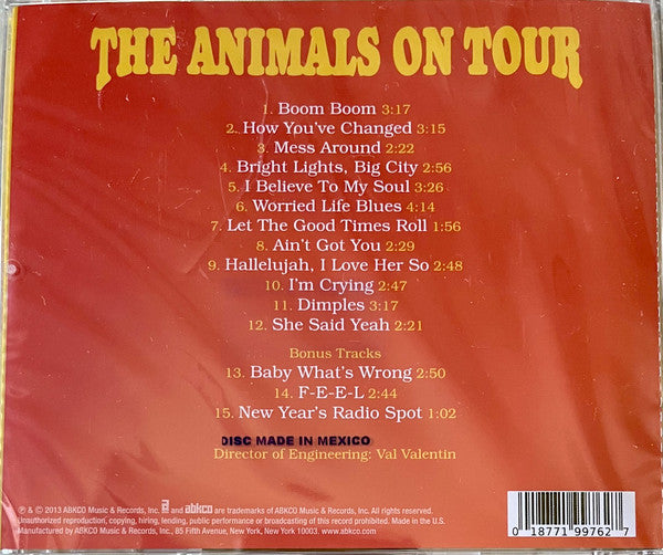 The Animals On Tour - Animals, The
