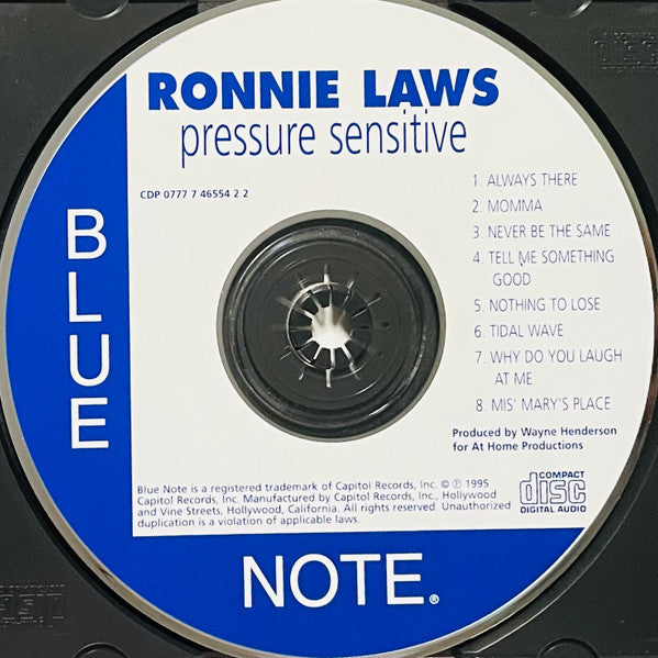 Pressure Sensitive - Laws, Ronnie
