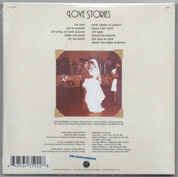 Love Stories - Thee Sinseers [CD]