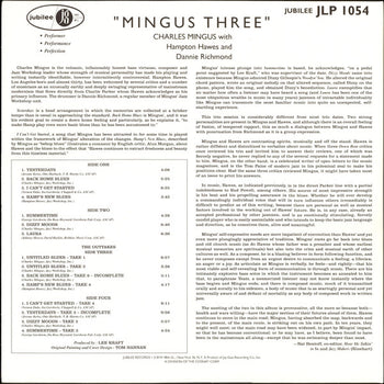 Mingus Three - Mingus, Charles