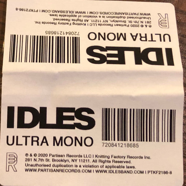 Ultra Mono - Idles
