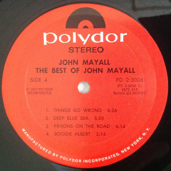 The Best Of John Mayall - Mayall, John