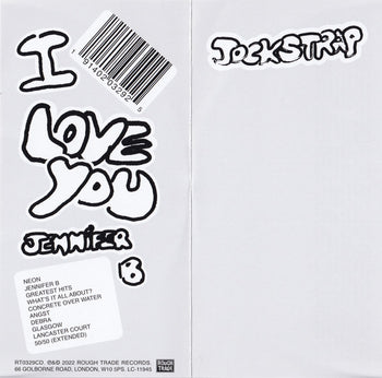 I Love You Jennifer B - Jockstrap