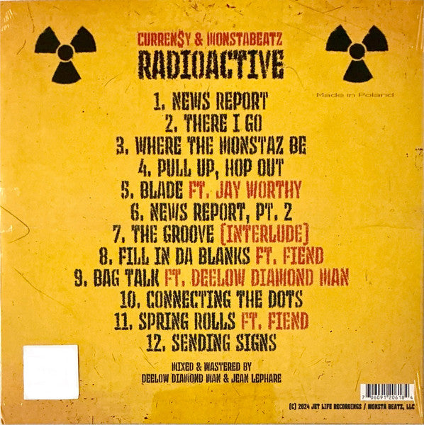 Radioactive - Curren$Y & Monstabeatz