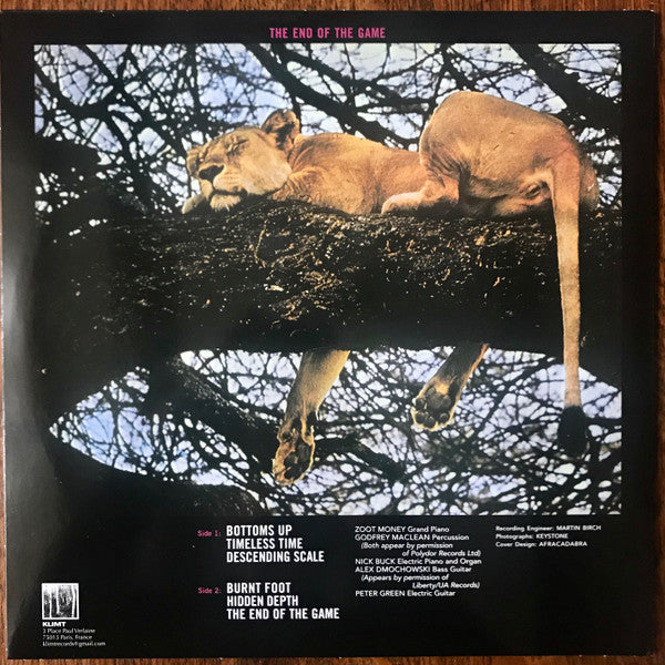 End Of The Game - White Colored Vinyl - Green, Peter