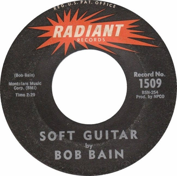 Experiment in Terror / Soft Guitar - Bain, Bob