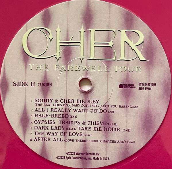The Farewell Tour (Hot Pink & Purple 2LP) - Cher