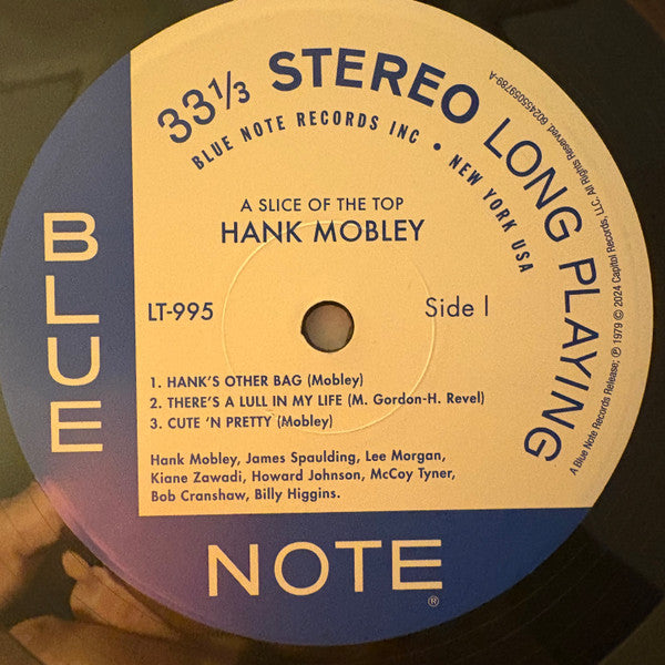 A Slice Of The Top - Mobley, Hank