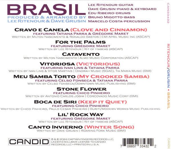 Brasil - Ritenour, Lee / Grusin, Dave