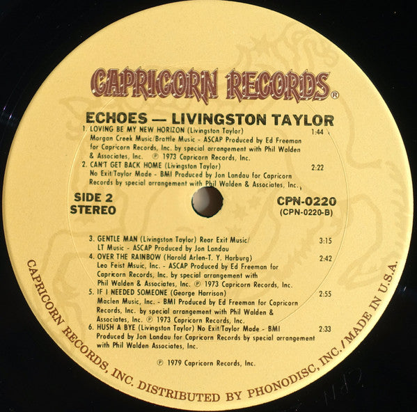 Echoes - Taylor, Livingston