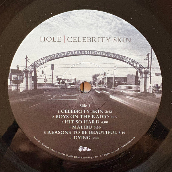 Celebrity Skin [180g Black] - Hole
