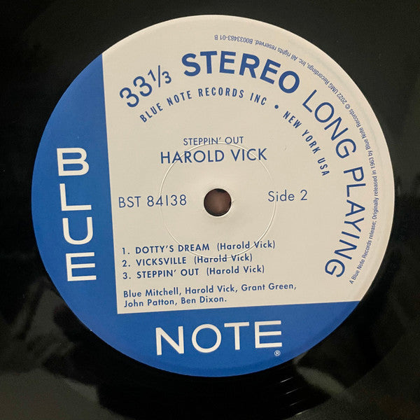 Steppin' Out - Vick, Harold