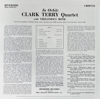 In Orbit (Original Jazz Classics Series) - Terry, Clark / Monk, Thelonious