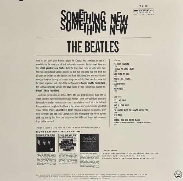 Something New - Beatles
