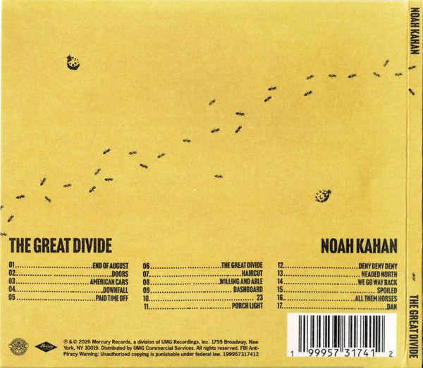 The Great Divide - Kahan, Noah