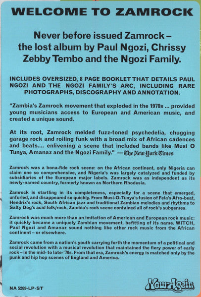 GATE CRASH '78 - NGOZI FAMILY
