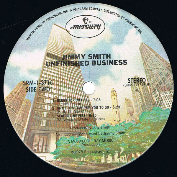 Unfinished Business - Smith, Jimmy