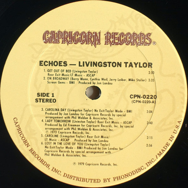 Echoes - Taylor, Livingston