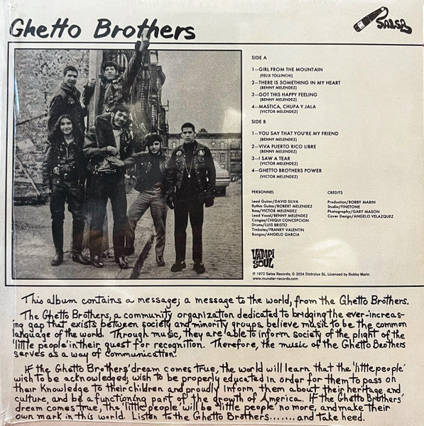 Power-Fuerza - Ghetto Brothers