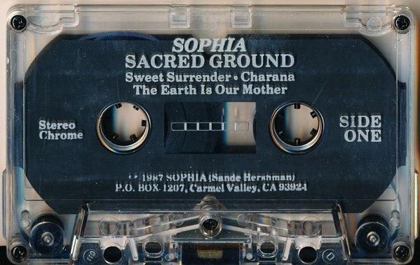 Hidden Waters Sacred Ground - Sophia