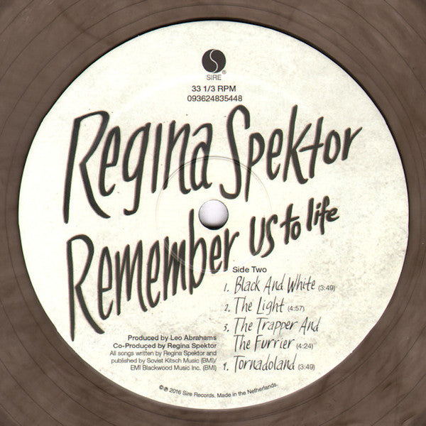 Remember Us To Life - Spektor, Regina