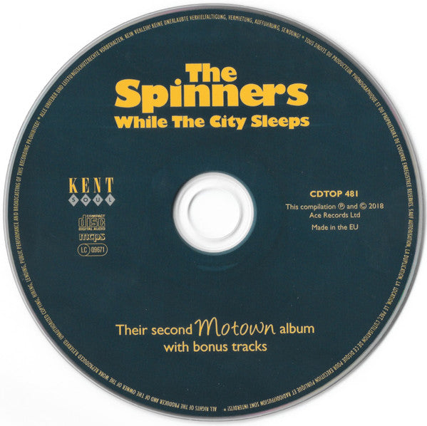 While The City Sleeps: Their Second Motown Album - Spinners