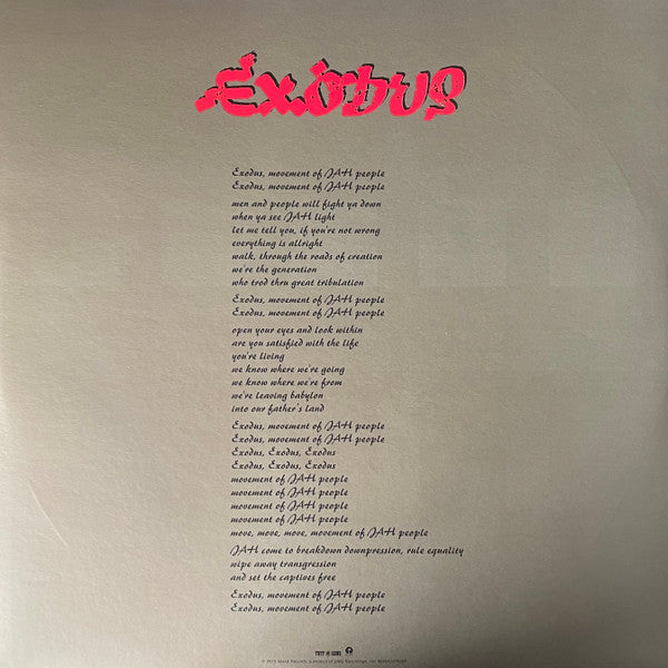 Exodus - Marley, Bob