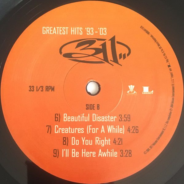 Greatest Hits 93-03 - 311 [LP]