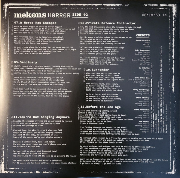 Horror - Mekons