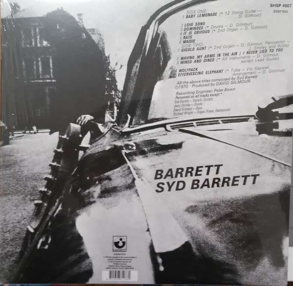 Barrett - Barrett, Syd
