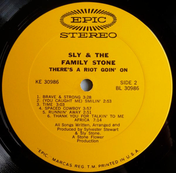 There's A Riot Goin' On - Sly & The Family Stone