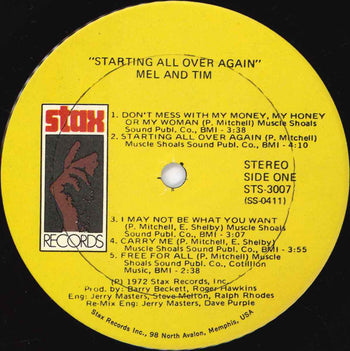 Starting All Over Again - Mel & Tim