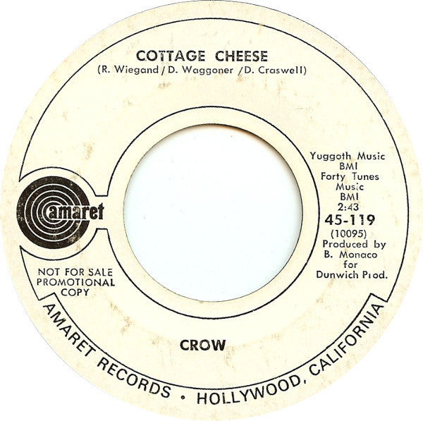 Cottage Cheese - Crow