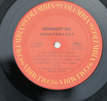 10, 9, 8, 7, 6, 5, 4, 3, 2, 1 - Midnight Oil