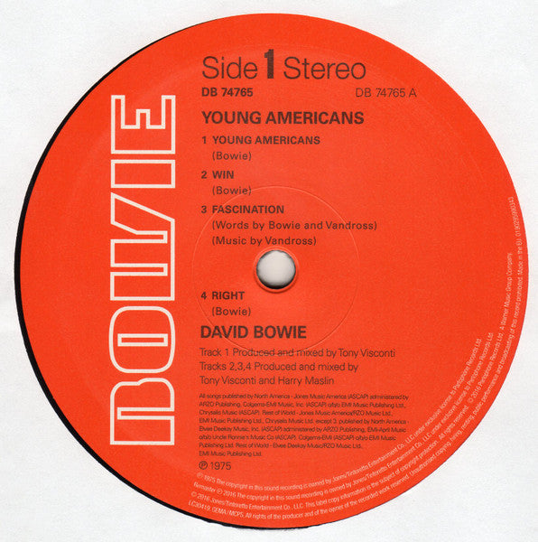 Young Americans - Bowie, David