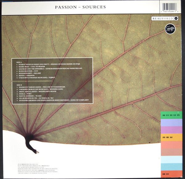 Passion - Sources - Various